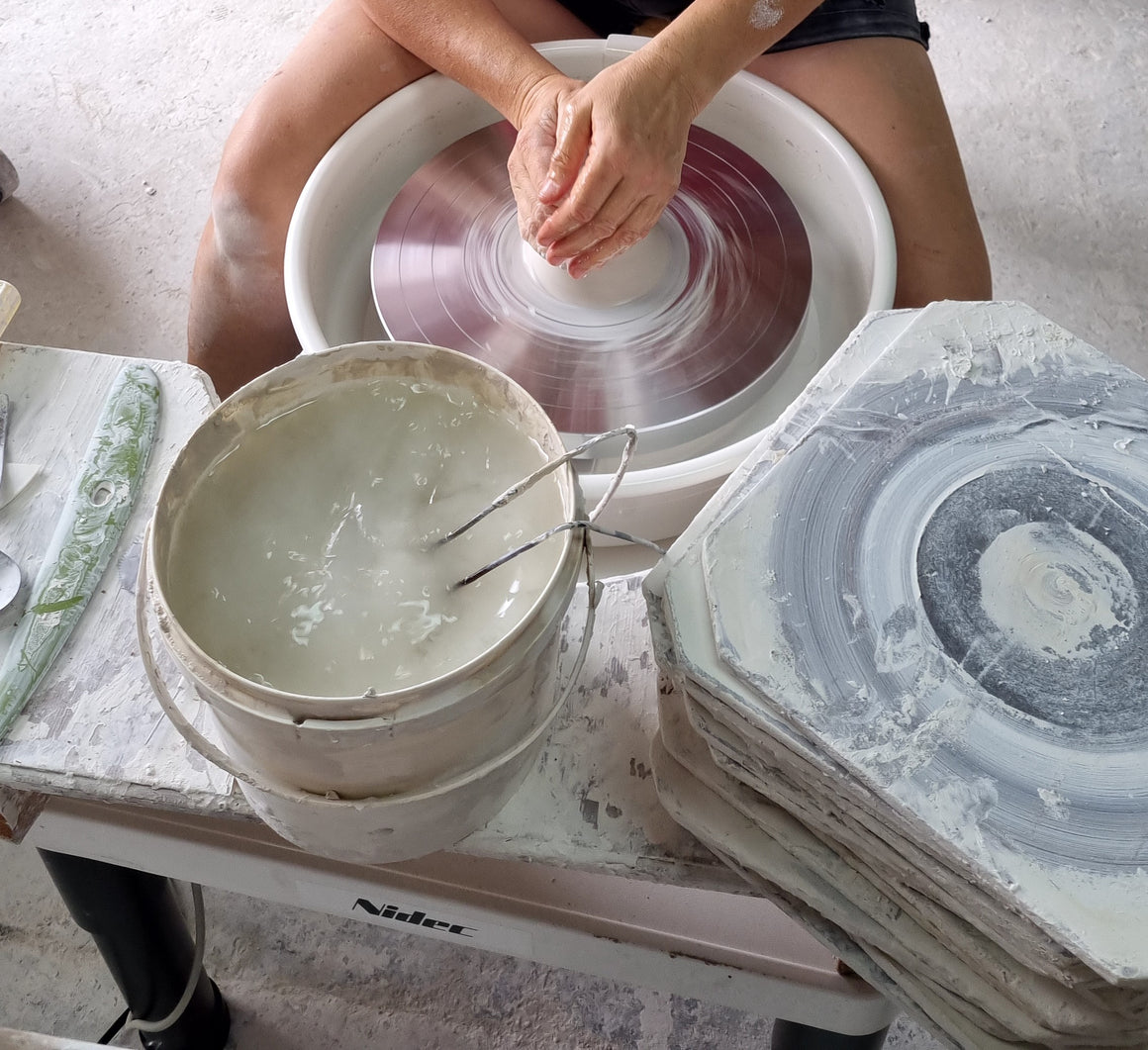 Studio  session - Peter Wallace Pottery