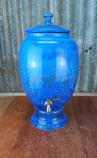 Crystalline Blue Ceramic Water FIlter