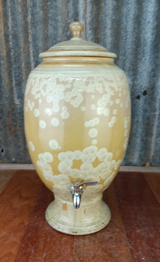 Crystalline Gold Ceramic Water Filter