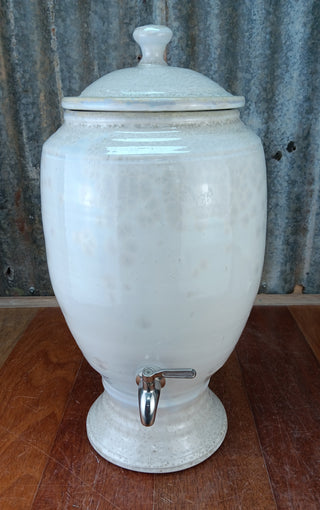 Crystalline White Ceramic Water Filter