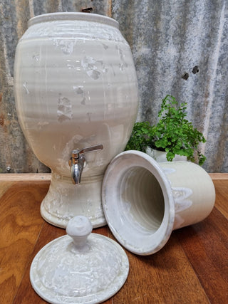 Crystalline White - Peter Wallace Pottery