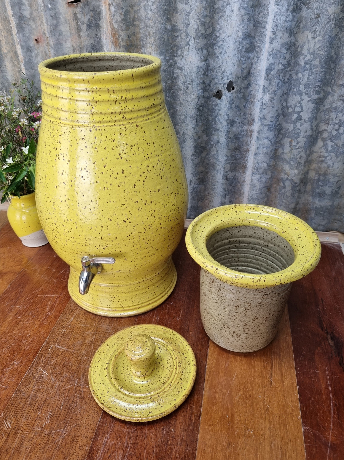 Mary Valley Mud Water Filter Banana Choc Chip - Peter Wallace Pottery