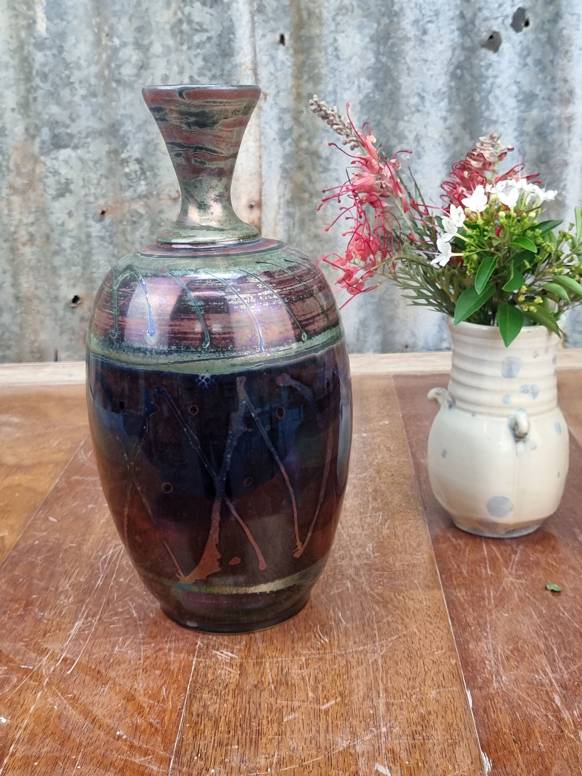 Luster Medium Vase 2. - Peter Wallace Pottery