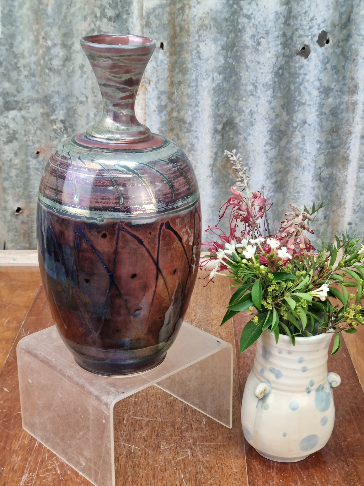 Luster Medium Vase 2. - Peter Wallace Pottery