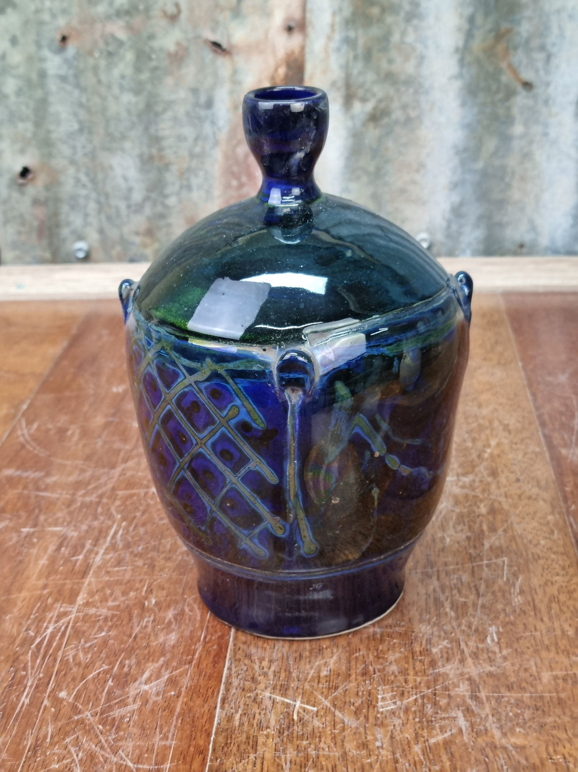 Luster Vase Small 1. - Peter Wallace Pottery