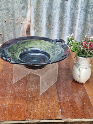 Luster Medium Plate 2. - Peter Wallace Pottery