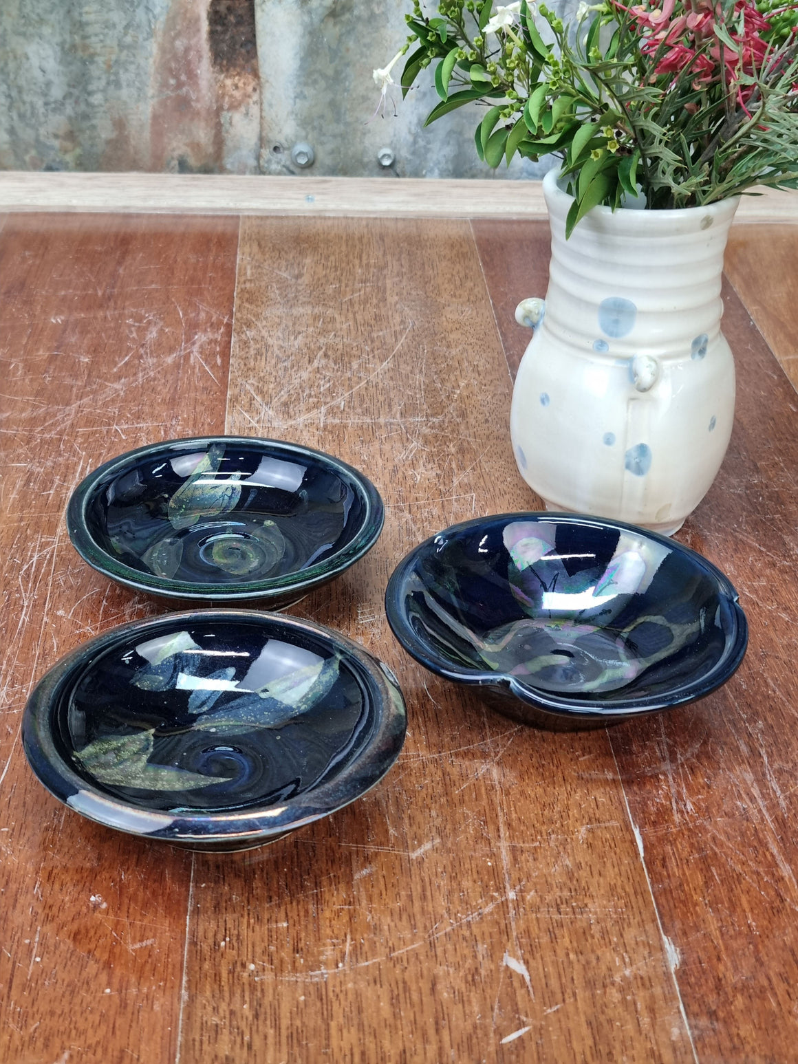 Small Chocolate Plates - Peter Wallace Pottery