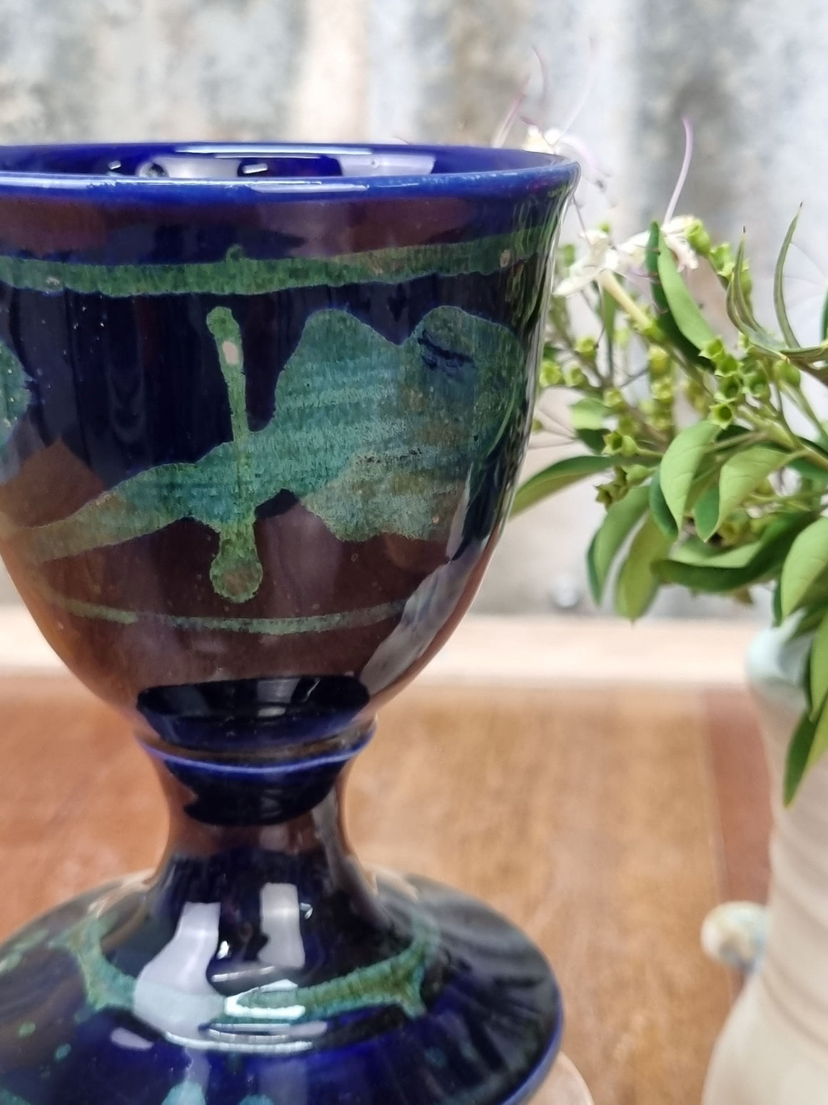 Luster Goblet 1. - Peter Wallace Pottery
