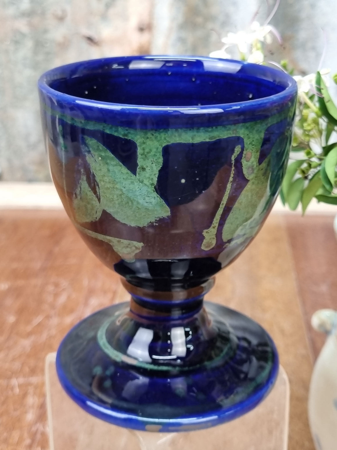 Luster Goblet 1. - Peter Wallace Pottery