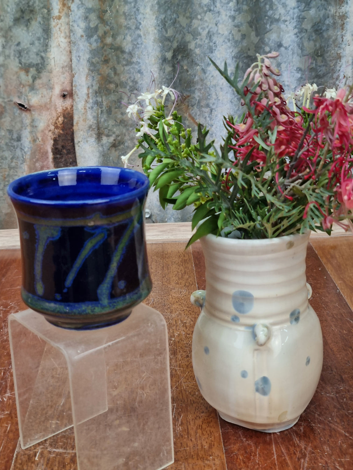 Luster Beakers - Peter Wallace Pottery