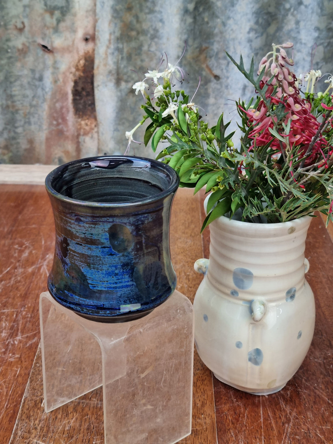 Luster Beakers - Peter Wallace Pottery