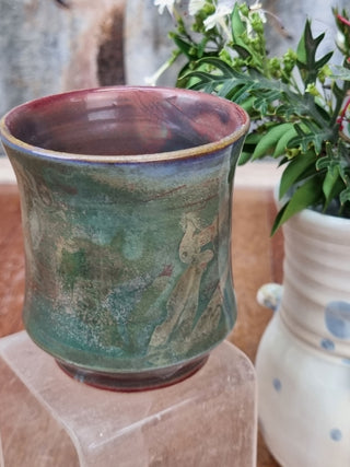 Luster Beakers - Peter Wallace Pottery
