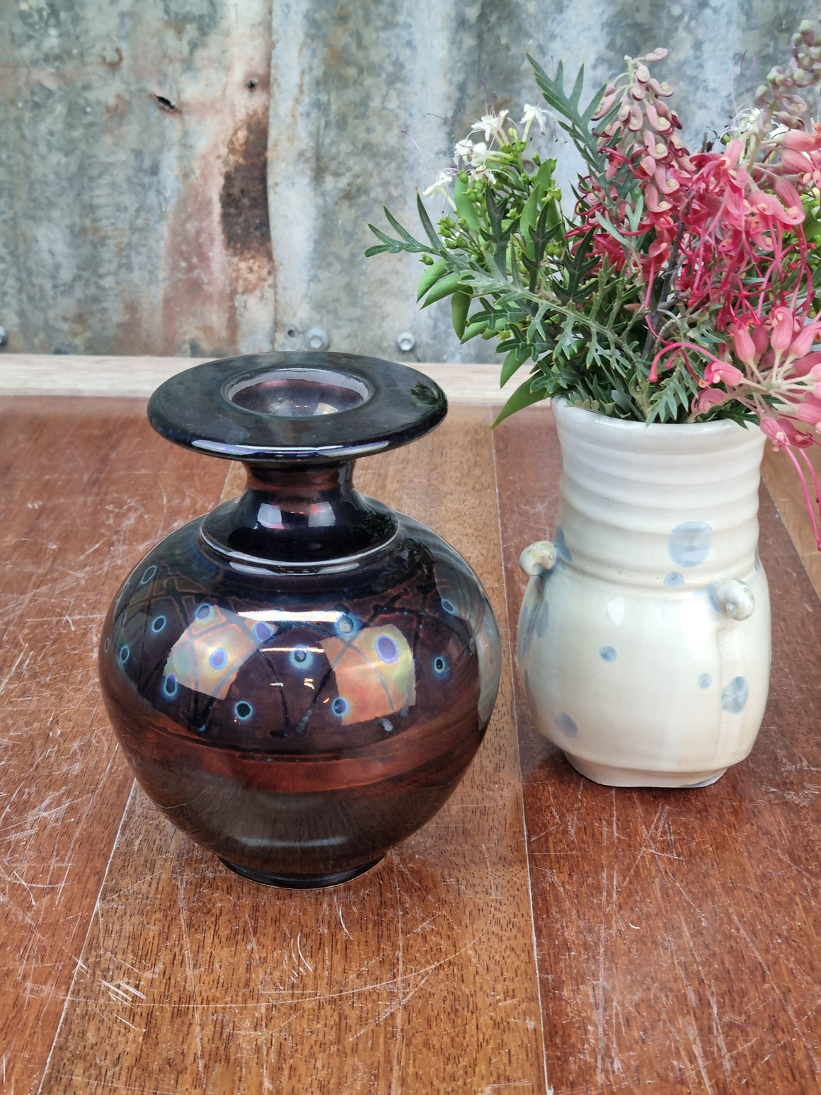 Luster Vase Small 2. - Peter Wallace Pottery