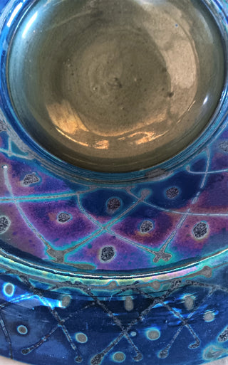 Luster Medium Plate 3. - Peter Wallace Pottery