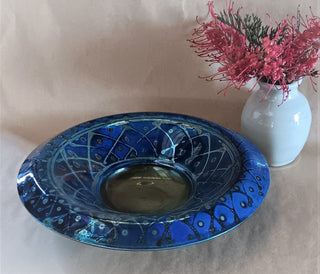 Luster Medium Plate 3. - Peter Wallace Pottery