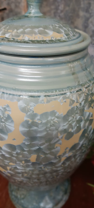Crystalline Nickle Ceramic Water Filter - Peter Wallace Pottery