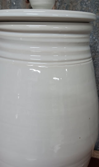 .Mary Valley Water Pot Coconut - Peter Wallace Pottery