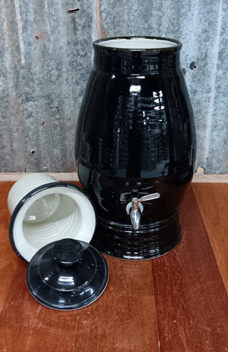 On Sale Water Filter - Mary Valley Water Pot Midnight - Peter Wallace Pottery