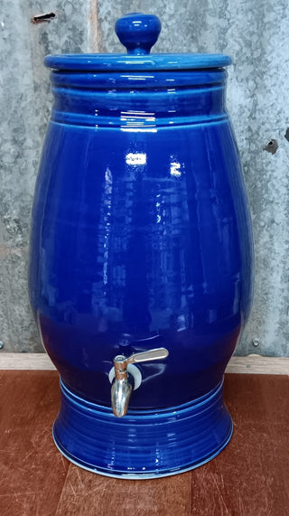 Mary Valley Water Filter English Blue - Peter Wallace Pottery