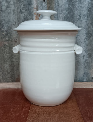 .Mary Valley Fermentation Crocks - Coconut - Peter Wallace Pottery