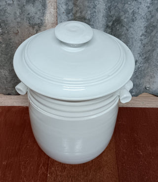 .Mary Valley Fermentation Crocks - Coconut - Peter Wallace Pottery