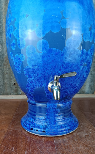 Crystalline Blue Ceramic Water FIlter