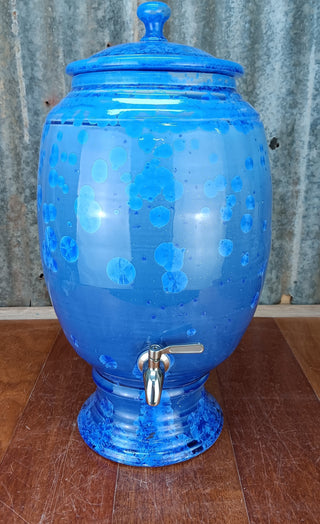 Crystalline Blue Ceramic Water FIlter