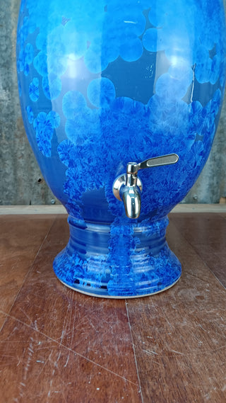 Crystalline Blue Ceramic Water FIlter