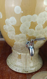 . Crystalline  Gold  Ceramic Water Filter