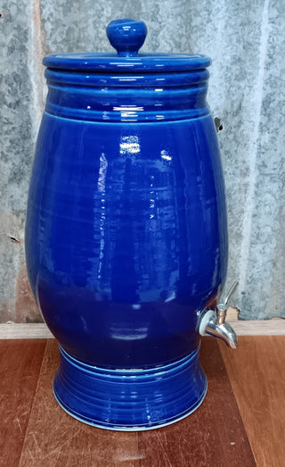 Mary Valley Water Filter English Blue - Peter Wallace Pottery