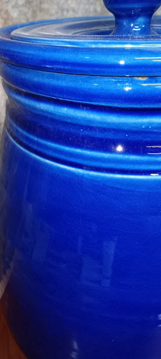 Mary Valley Water Filter English Blue - Peter Wallace Pottery