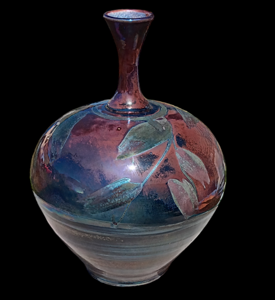 Luster Medium Vase 1. - Peter Wallace Pottery