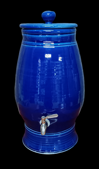 Mary Valley Water Filter English Blue - Peter Wallace Pottery
