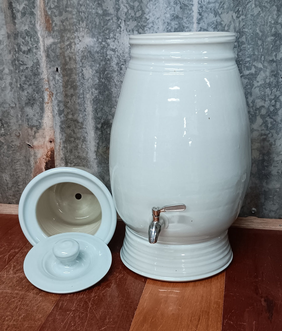 On Sale Water Filter - Mary Valley Water Pot Mist - Peter Wallace Pottery