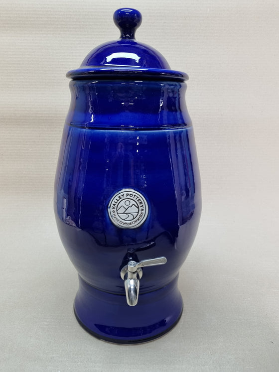 Valley Pottery Purifier Large Blue Pot - Peter Wallace Pottery