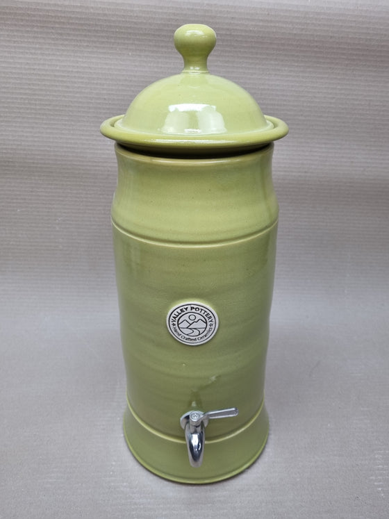 .Valley Pottery Purifier Small Green Pot - Peter Wallace Pottery
